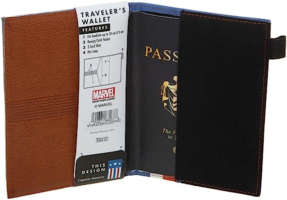 Marvel Traveler's Wallet - Captain America