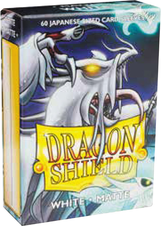 Dragon Shield Sleeves: Japanese - Matte White (60ct)
