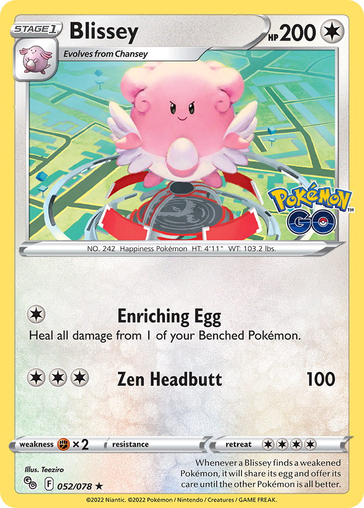 Blissey - 052/078 - Reverse Holofoil