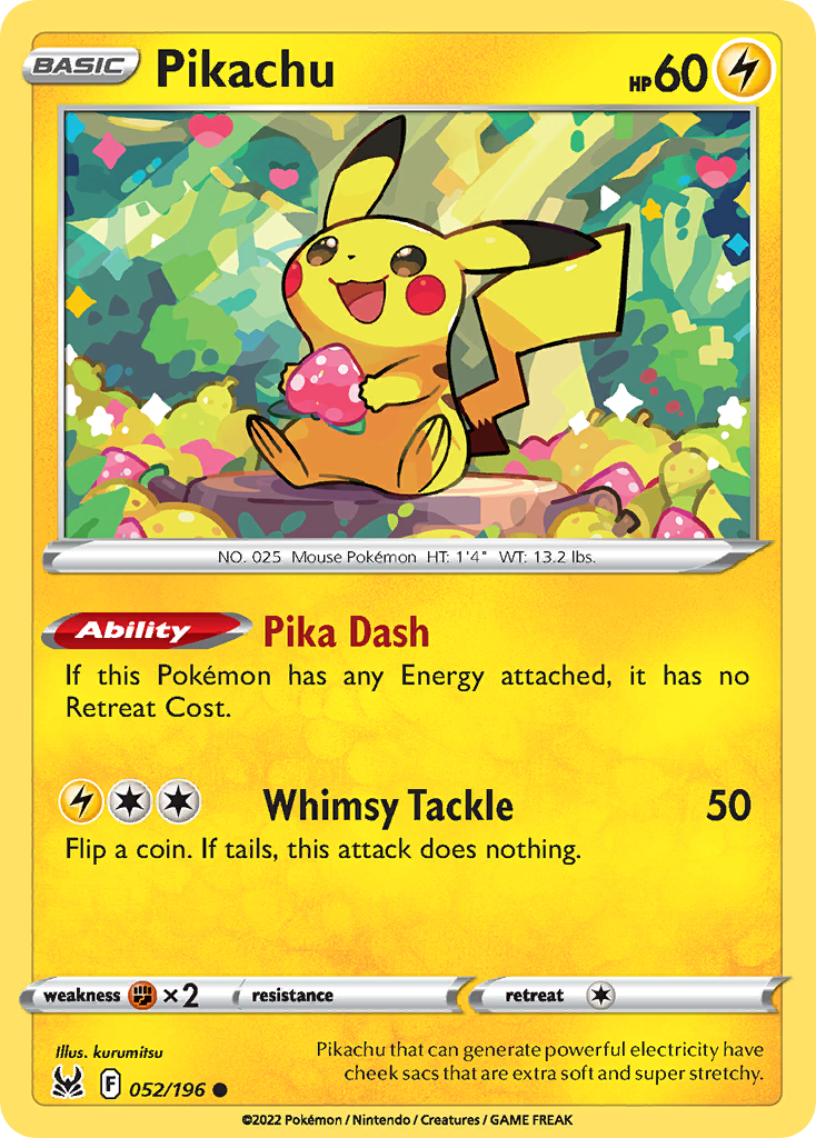 Pikachu - 052/196