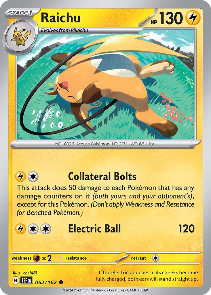 Raichu - 052/162