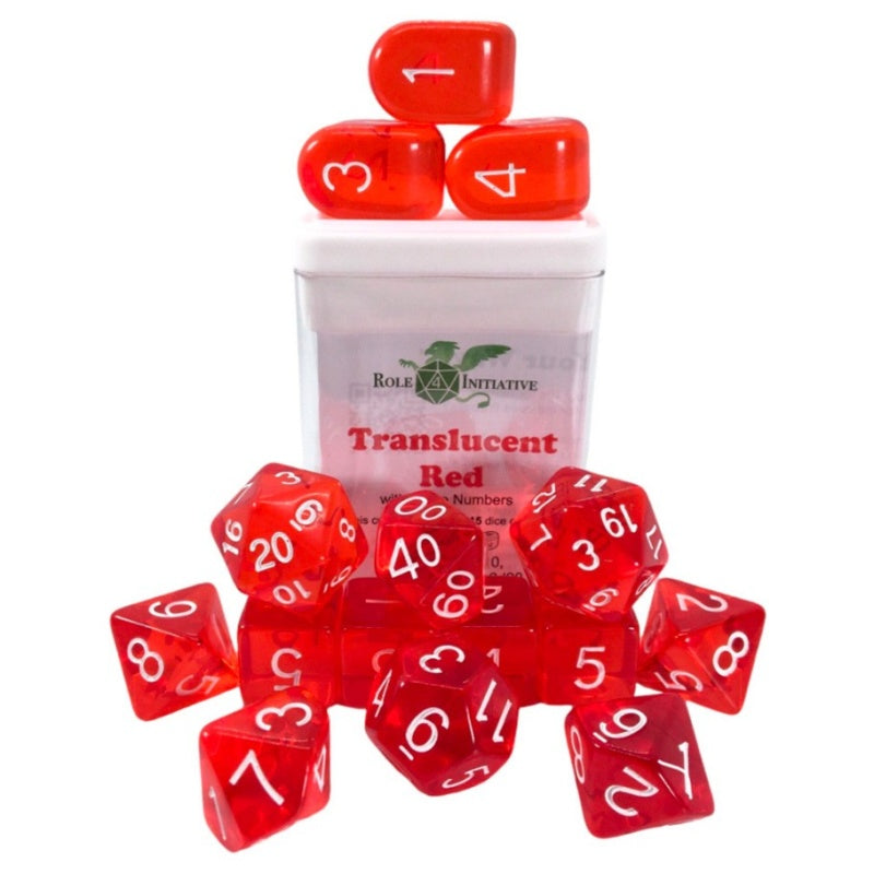 R4I Trans Red/White 15pc Set