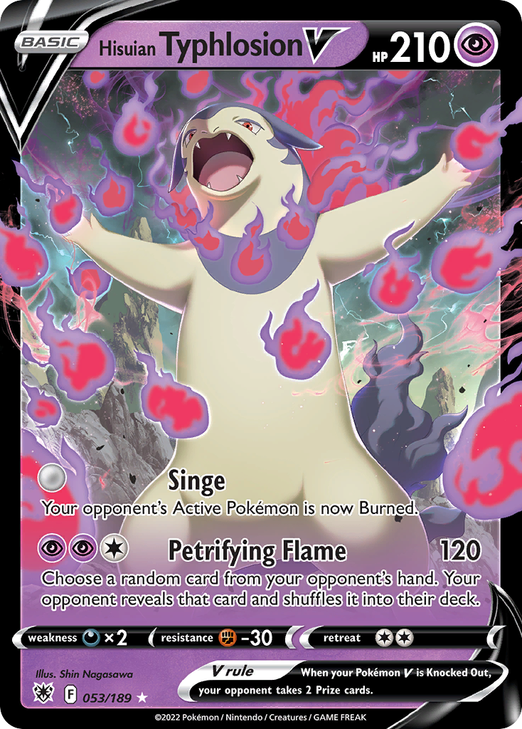 Hisuian Typhlosion V - 053/189