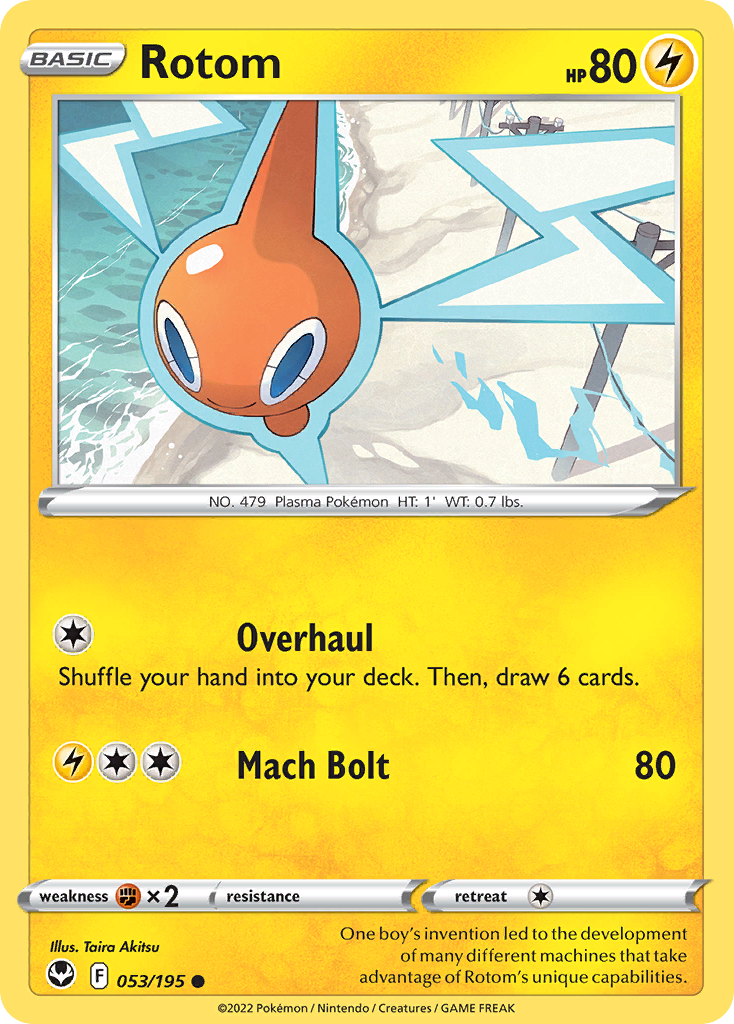 Rotom - 053/195 - Reverse Holofoil