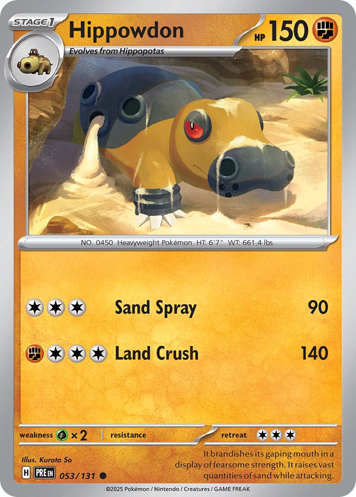 Hippowdon (Poke Ball Pattern) - 053/131