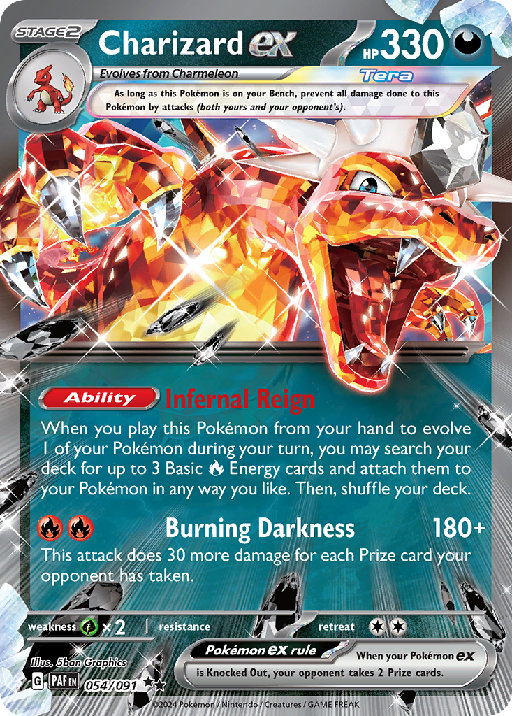 Charizard ex  - 054/091