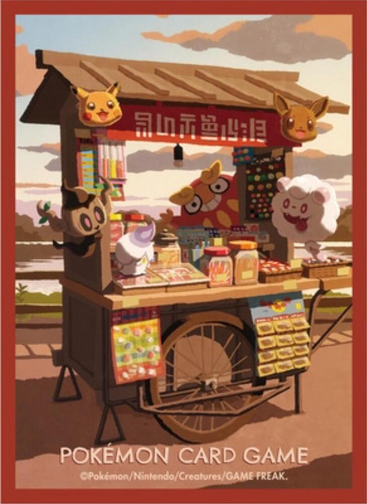 Japanese Pokemon Center - Sleeves - Food Stand