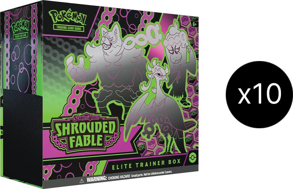 Scarlet & Violet - Shrouded Fable - Elite Trainer Box - Case