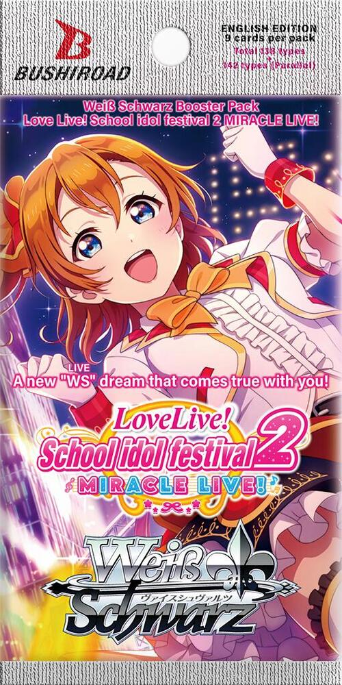 Weiss Schwarz: Love Live School Idol Festival Booster 2 Booster Pack