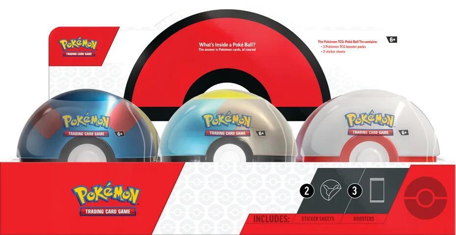 Pokemon Pokeball Tin 2024 Q4