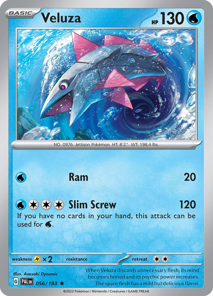 Veluza  - 056/193 - Reverse Holofoil