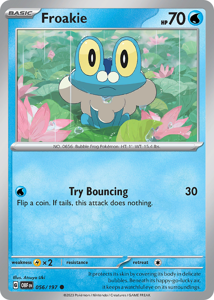 Froakie - 056/197 - Reverse Holofoil