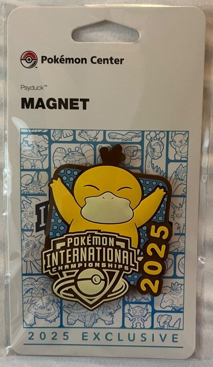 Pokemon Center - Psyduck Magnet NAIC 2025 Exclusive