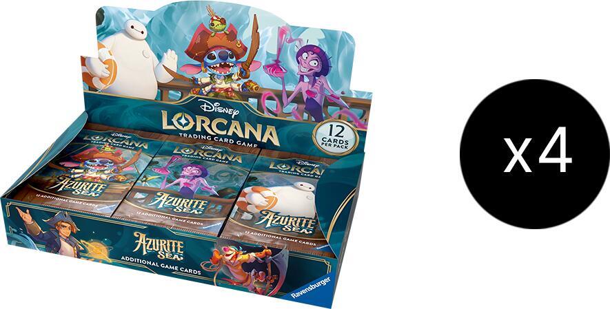 Disney Lorcana - Azurite Sea - Booster Case