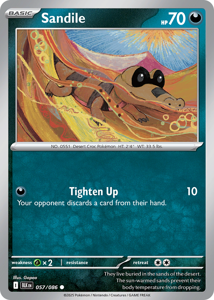 Sandile - 057/086 - Reverse Holofoil