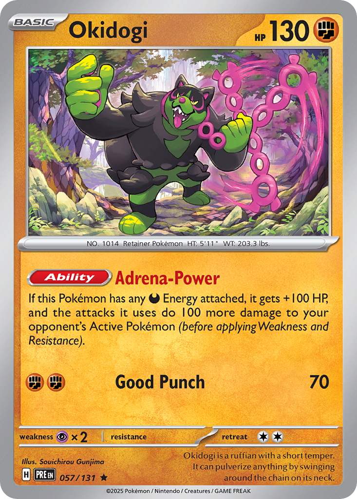 Okidogi (Master Ball Pattern) - 057/131