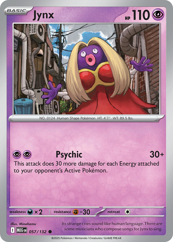 Jynx - 057/132 - Reverse Holofoil