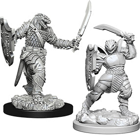 Dungeons & Dragons: Nolzur's Marvelous Unpainted Miniatures - W05 Dragonborn Female Paladin