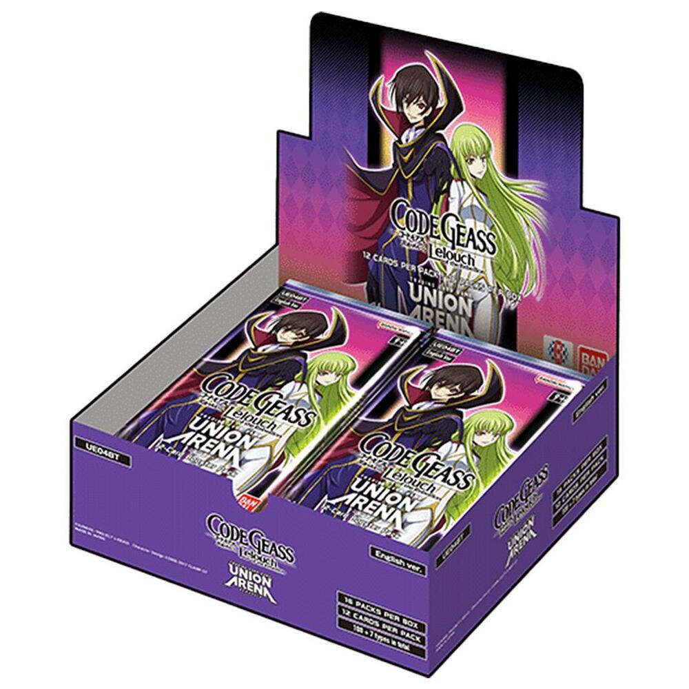 Union Arena CG Code Geass - Lelouch of the Rebellion Booster Box