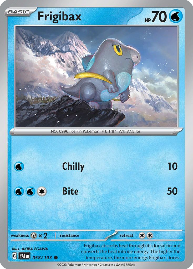 Frigibax  - 058/193 - Reverse Holofoil