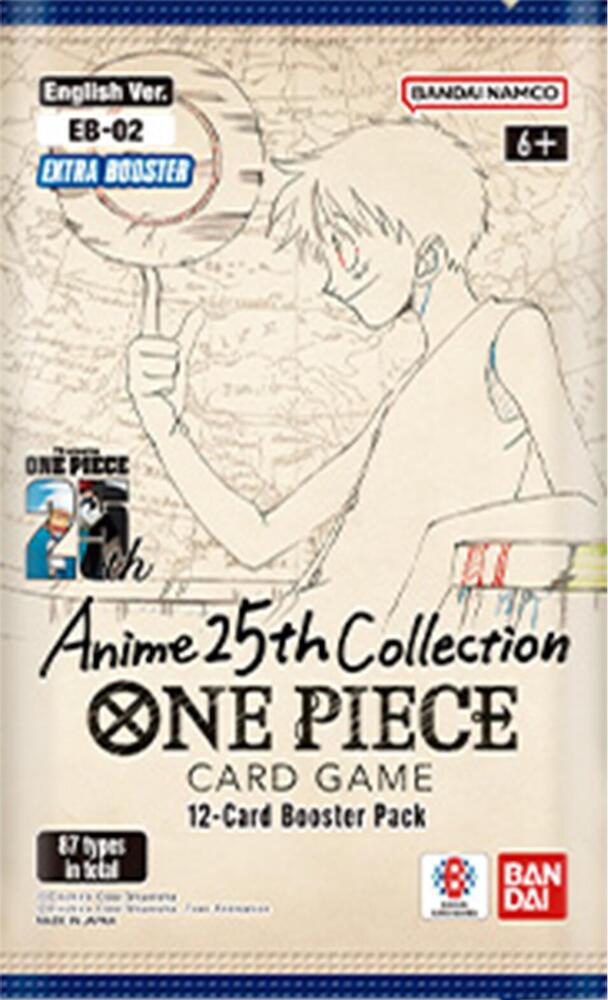 One Piece TCG Extra Booster: Anime 25th Collection Booster Pack (EB-02)