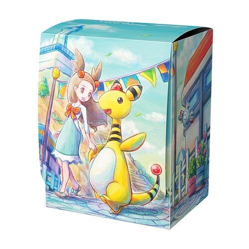 Japanese Pokemon Center - Deck Box - Jasmine & Ampharos