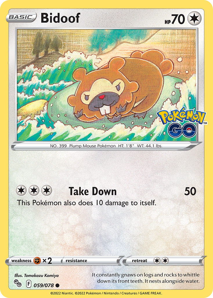 Bidoof - 059/078