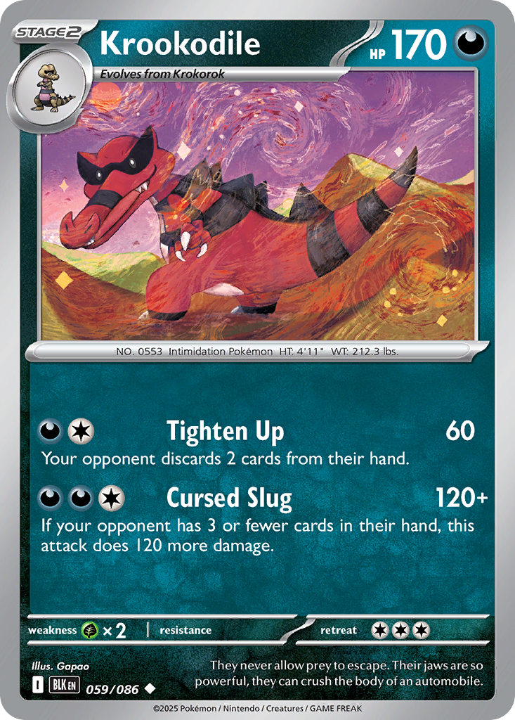 Krookodile (Poke Ball Pattern) - 059/086