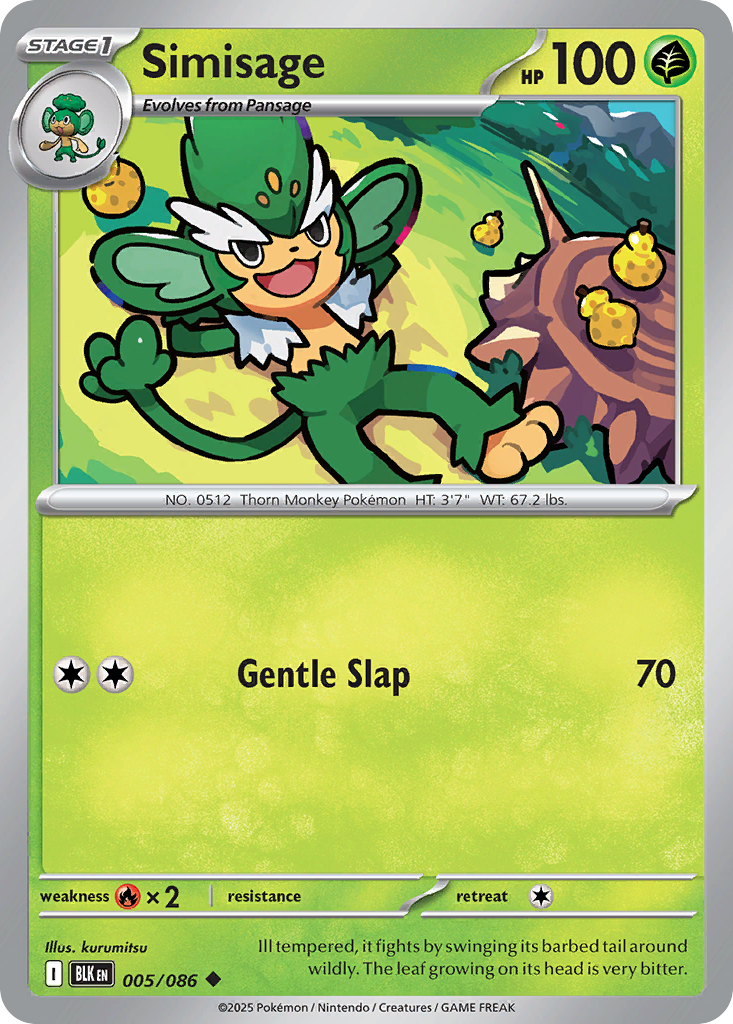 Simisage (Poke Ball Pattern) - 005/086