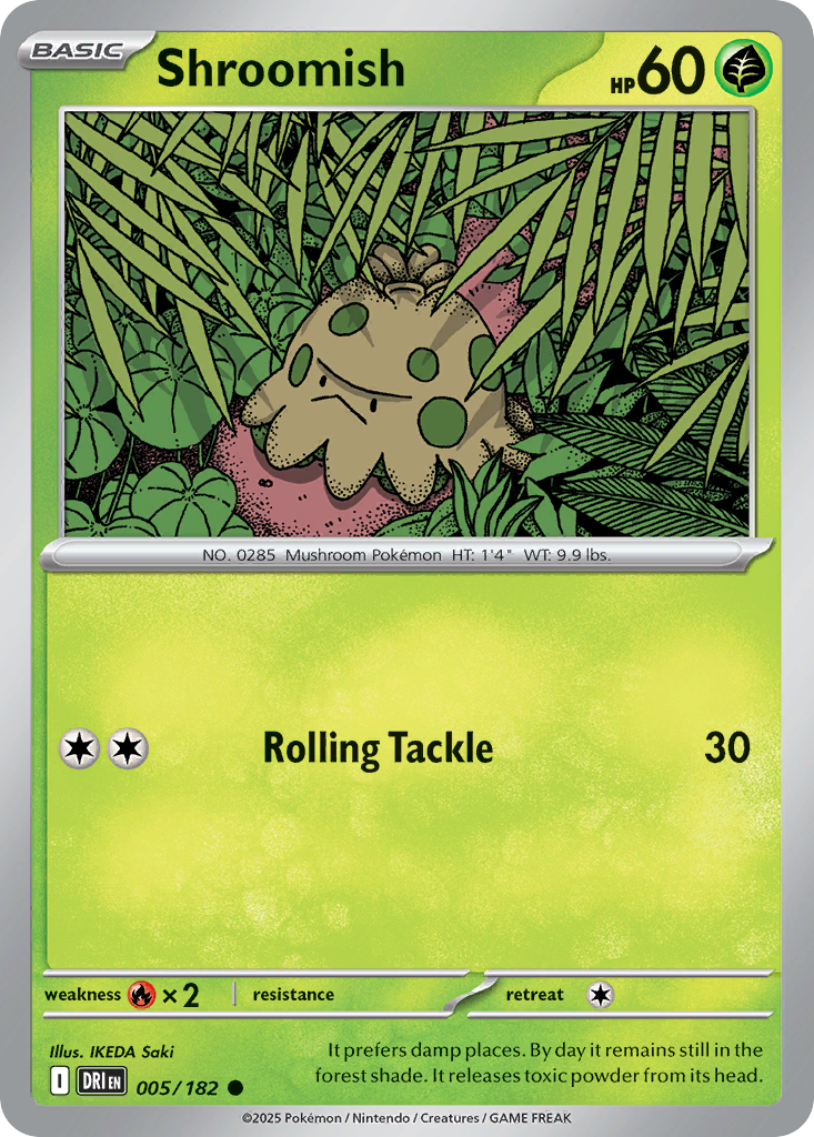 Shroomish - 005/182 - Reverse Holofoil