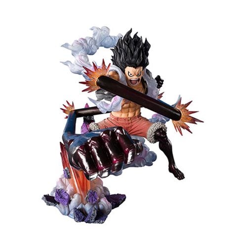 One Piece Monkey D. Luffy Gear 4 Snakeman King Cobra FiguartsZERO Extra Battle Statue