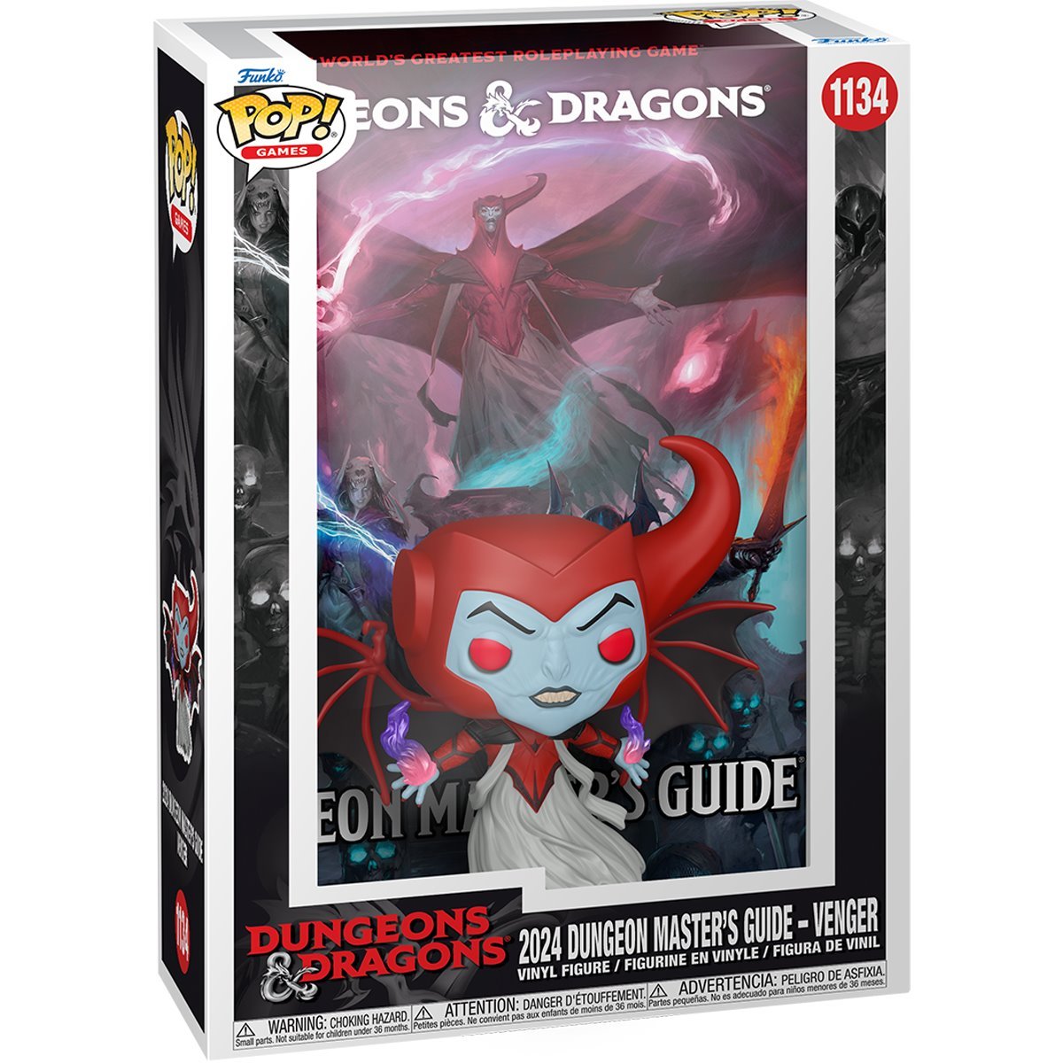 Pop Book Cover Dungeons & Dragons  Direct Market Guide 2024 Figure