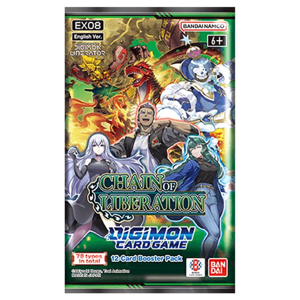 Digimon TCG: Chain of Liberation Booster Pack (EX-08)
