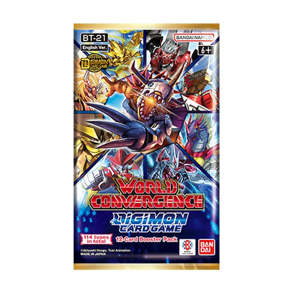 Digimon TCG: World Convergence Booster Pack (BT21)