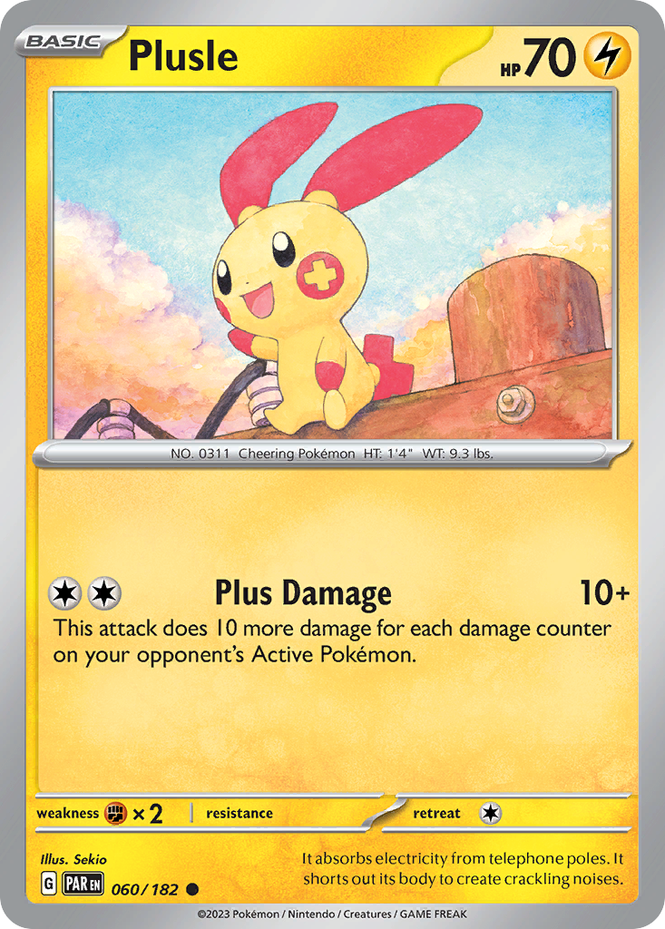 Plusle  - 060/182