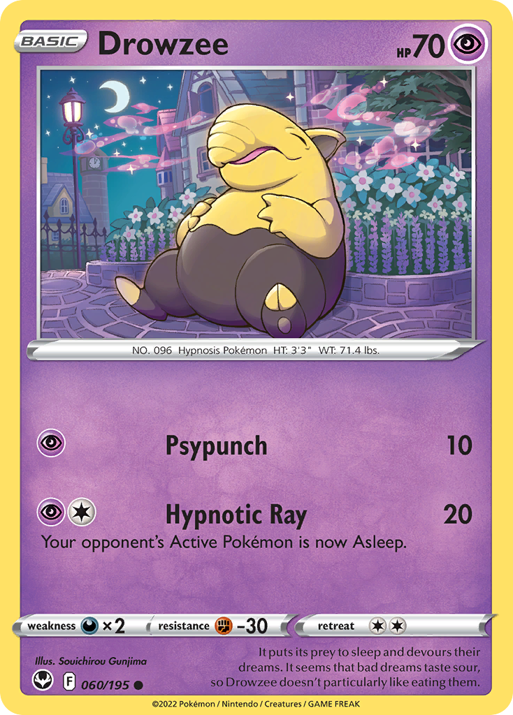 Drowzee - 060/195 - Reverse Holofoil