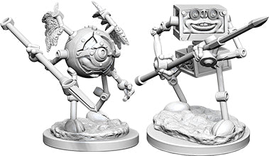 Dungeons & Dragons: Nolzur's Marvelous Unpainted Miniatures - W06 Monodrone & Duodrone