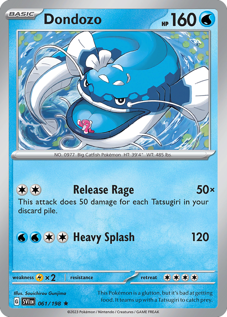Dondozo  - 061/198 - Reverse Holofoil