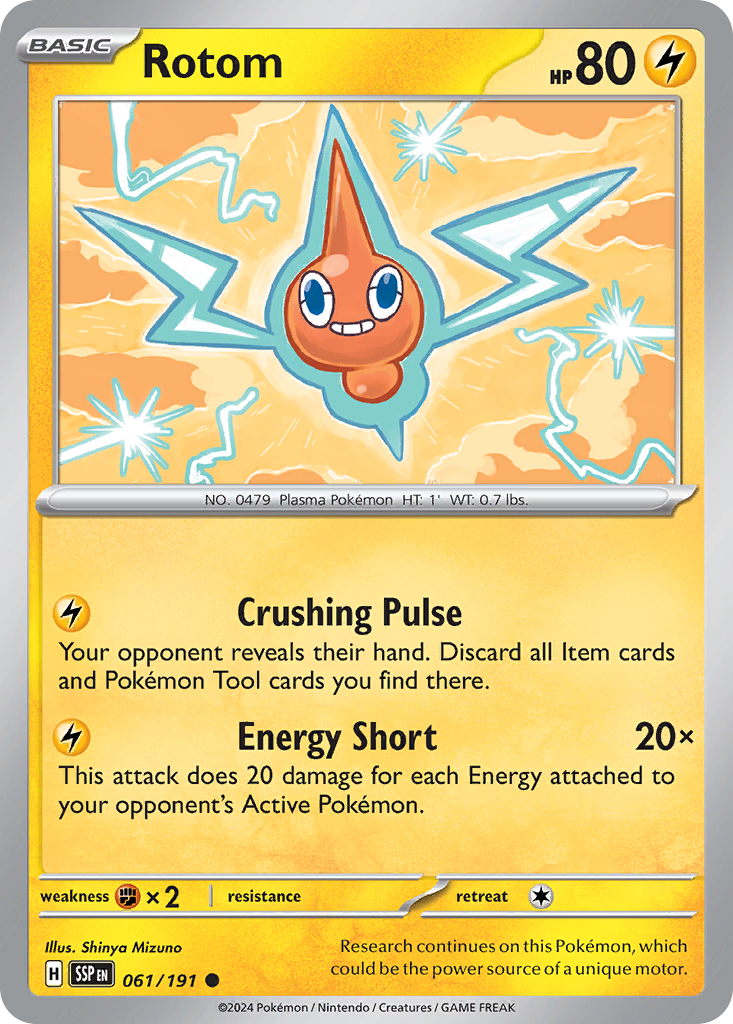 Rotom - 061/191 - Reverse Holofoil