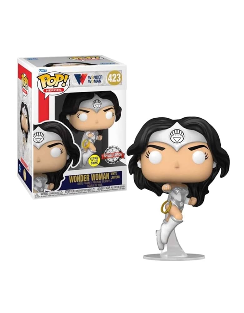 Funko POP! DC: Wonder Woman 80th Anniversary - Wonder Woman White Lantern #423