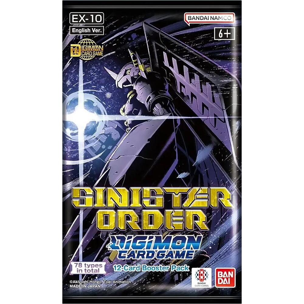 Digimon TCG: Sinister Order Booster Pack (EX10)