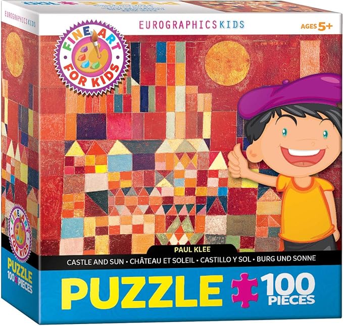 Castle & Sun by Klee 100 Pc Pu