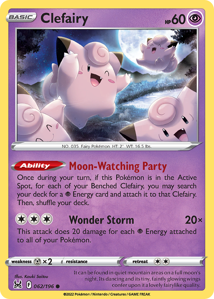 Clefairy - 062/196