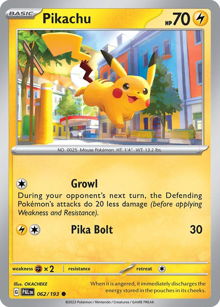 Pikachu - 062/193 - Reverse Holofoil