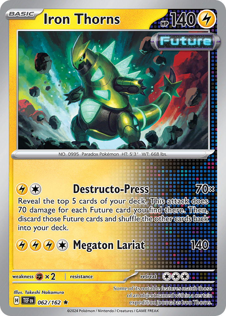 Iron Thorns - 062/162 - Reverse Holofoil