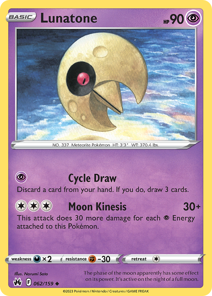 Lunatone - 062/159