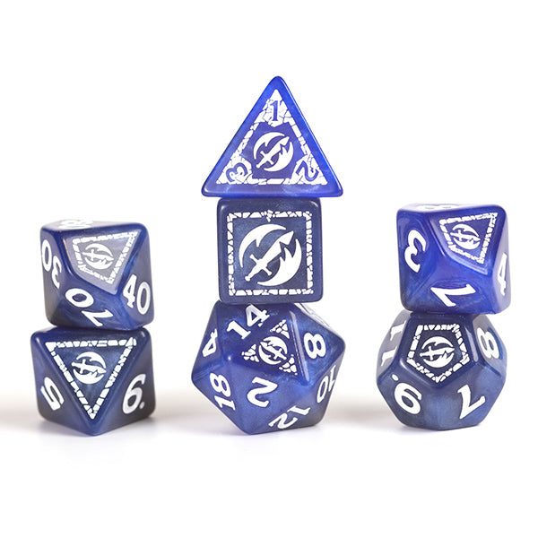 D&D Adventure Dice Set: Fighter: Blue