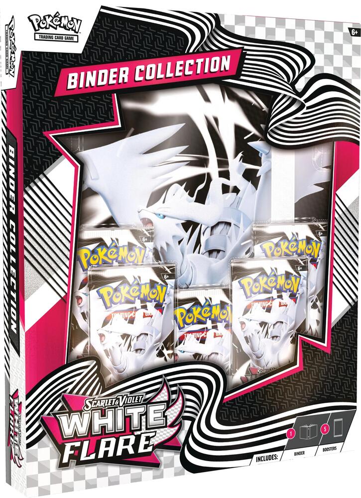 Pokemon Scarlet & Violet 10.5 - White Flare Binder Collection