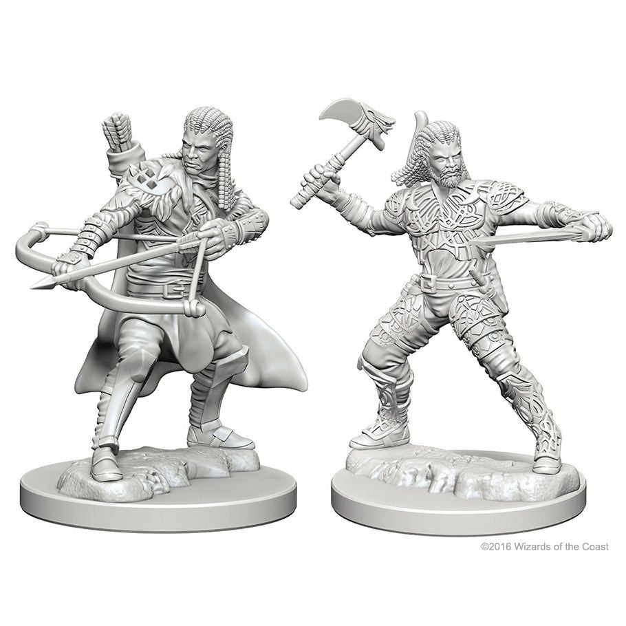 D&D: Nolzur's Marvelous Minis: Human Male Ranger W1 (Unpainted)