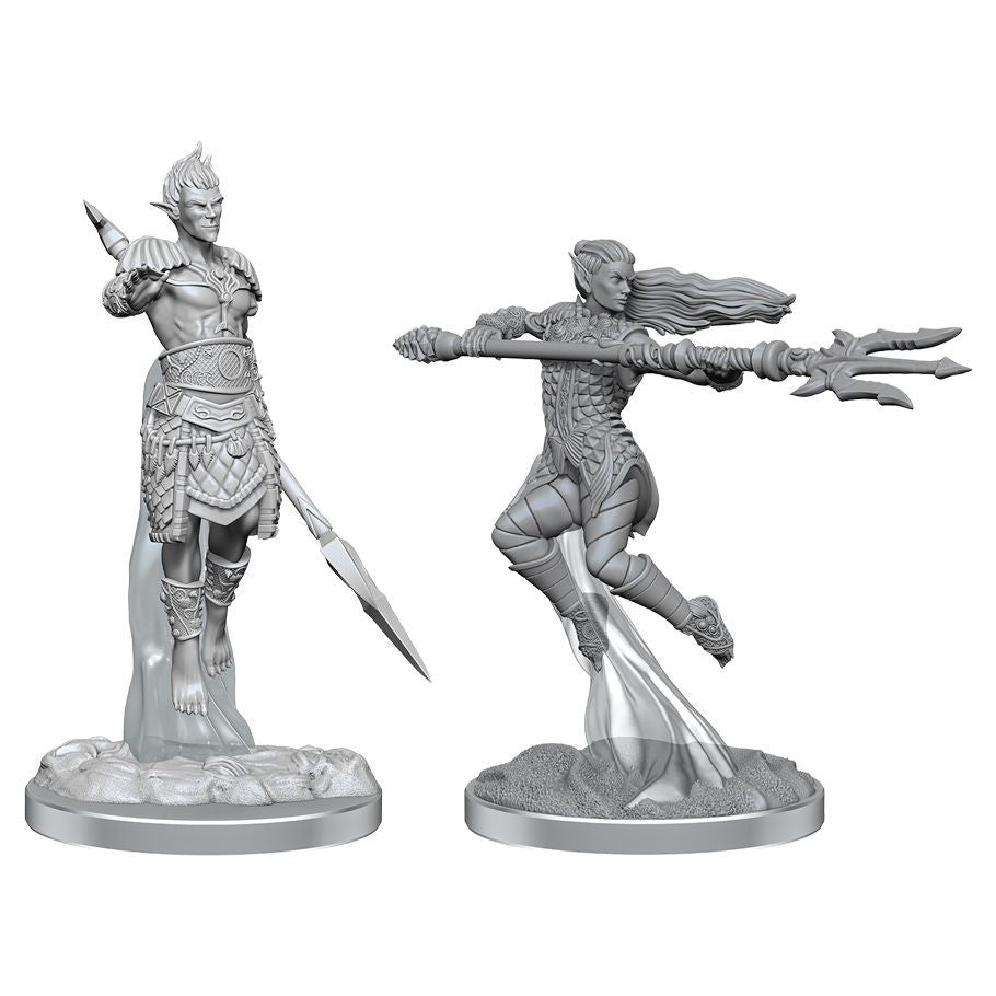 D&D: Nolzur's Marvelous Miniatures: Sea Elf Fighters Wave 20